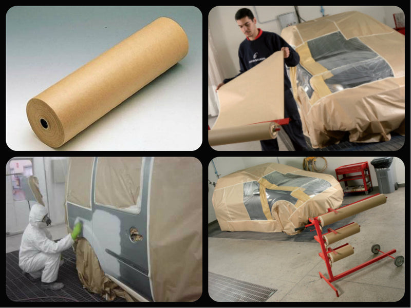 Papel pardo Kraft 80g 60cm x 10 Metros Para Envios Correios