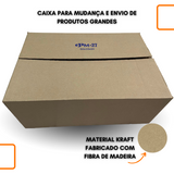 Caixa de Papelão Kraft 50x33x20