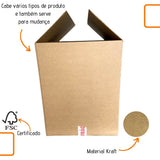 Caixa de Papelão Kraft 60x40x50