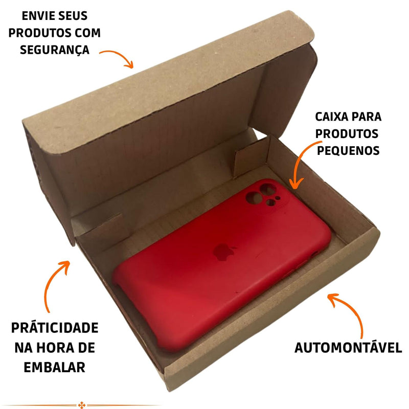 Caixa de Papelão SemiKraft 16x11x3