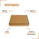 Caixa de Papelão SemiKraft 16x11x3