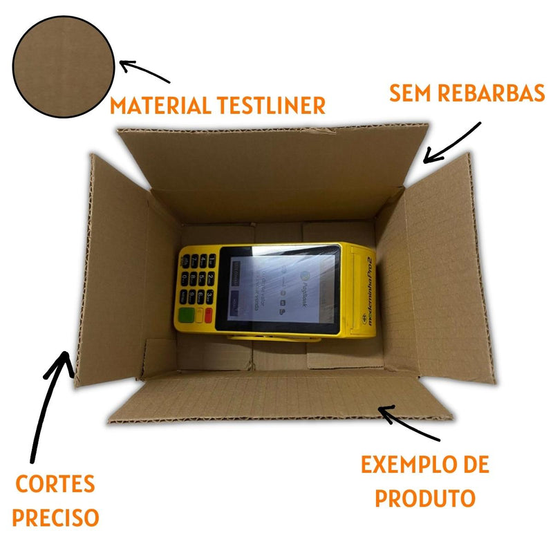 Caixa de Papelão SemiKraft 18x13x9