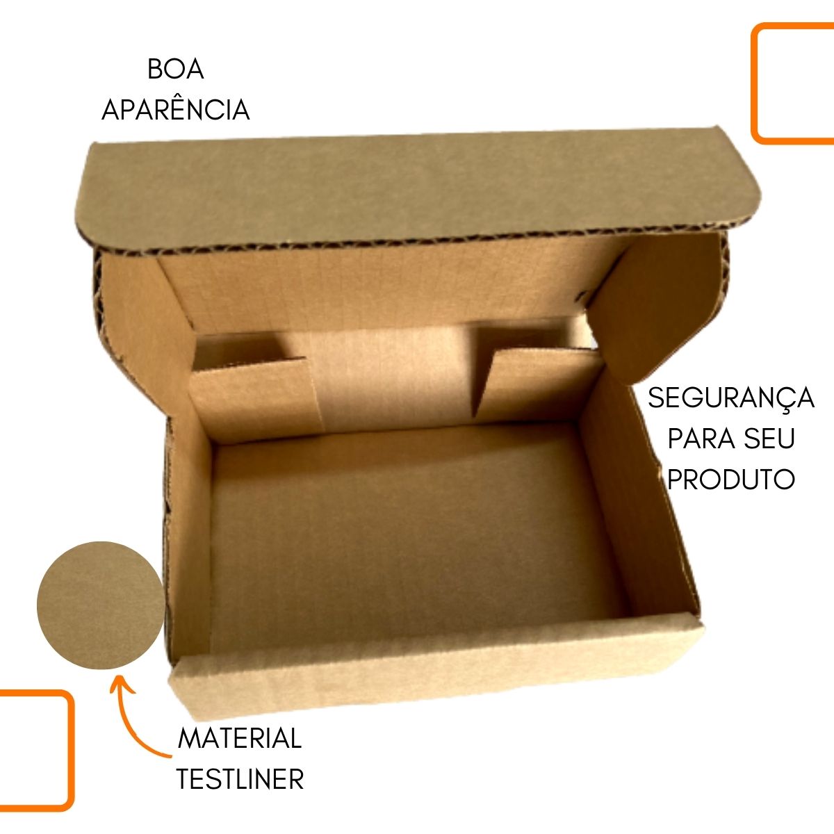 Caixa de Papelão montável 14x10x4