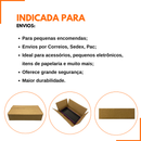 Caixa de Papelão SemiKraft 16x11x3.