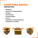 Caixa de Papelão Kraft 40x30x30