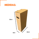 Caixa de Papelão SemiKraft 16x8x35