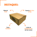 Caixa de Papelão Kraft 19x16x7