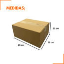 Caixa de Papelão SemiKraft  28x21x12