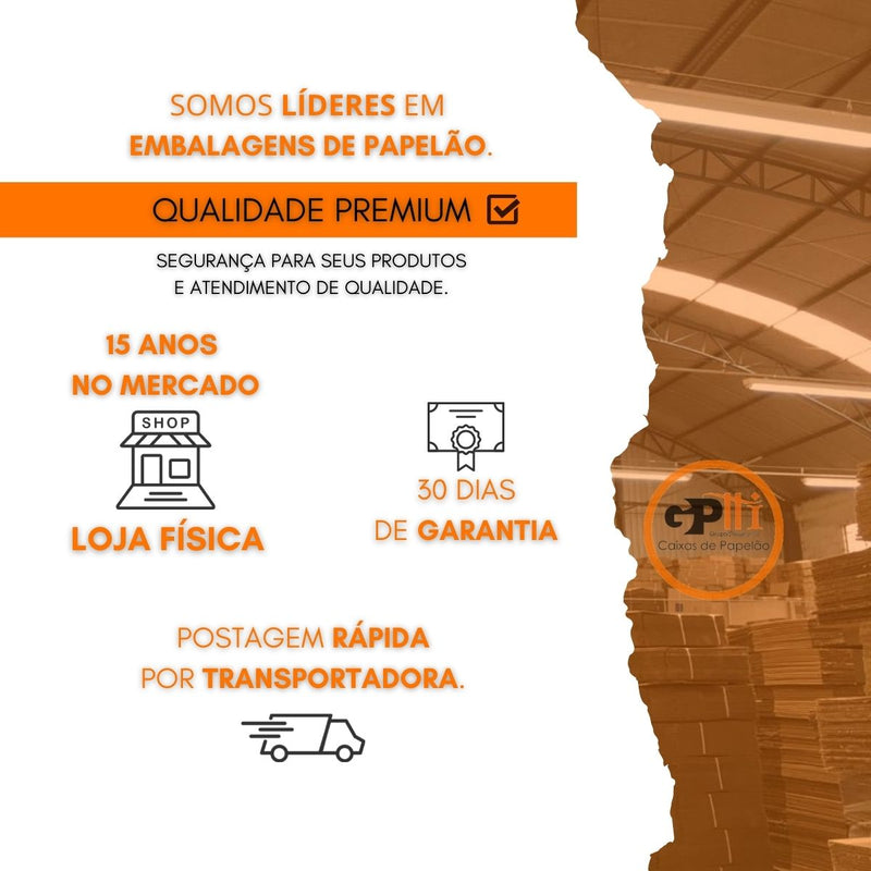 Caixa de Papelão montável 14x10x4