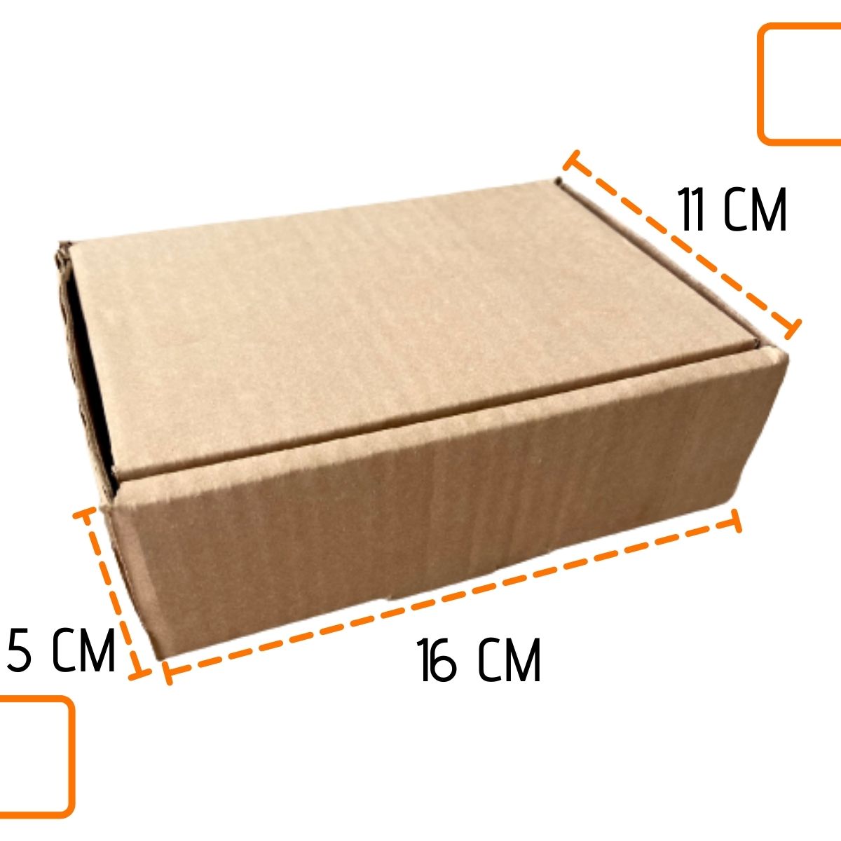 Caixa de Papelão montável 16x11x5