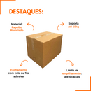 Caixa de Papelão Kraft 40x30x30