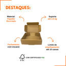 Caixa de Papelão montável 16x11x5
