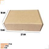 Caixa de Papelão montável 27x18x9