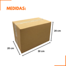 Caixa de Papelão Kraft 30x20x20