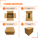 Caixa de Papelão Kraft 40x30x30