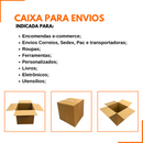 Caixa de Papelão SemiKraft  30x30x30