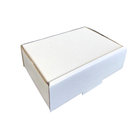 Caixa de papelão montável branca 16x11x5