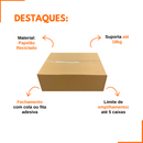 Caixa de Papelão Kraft 50x33x20