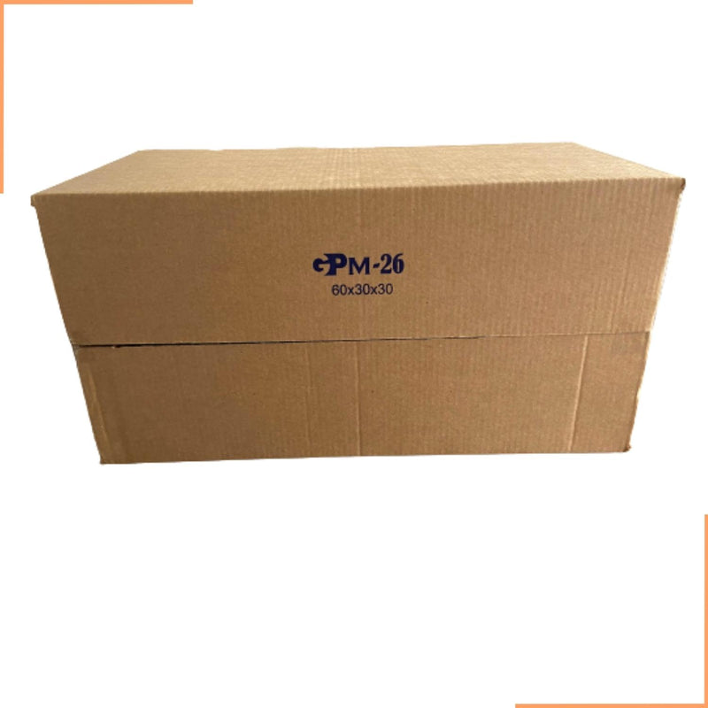 Caixa de Papelão Kraft 60x30x30