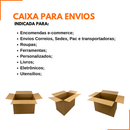 Caixa de Papelão Kraft 50x30x40
