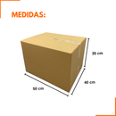 Caixa de Papelão Kraft 50x40x35