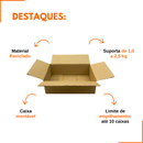 Caixa de Papelão SemiKraft 20x13x6