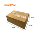 Caixa de Papelão Kraft 16x11x6