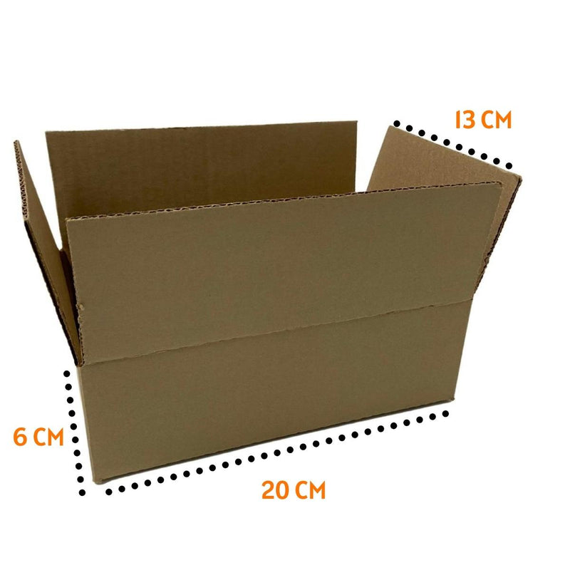 Caixa de Papelão SemiKraft 20x13x6