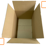 Caixa de Papelão Kraft 75x55x50