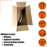 Caixa de Papelão Kraft 60x30x30