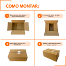 Caixa de Papelão SemiKraft 24x15x10