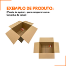 Caixa de Papelão Kraft 75x55x50