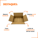 Caixa de Papelão SemiKraft  31x22x12