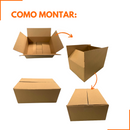 Caixa de Papelão SemiKraft  31x22x12