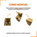 Caixa de Papelão SemiKraft 16x16x35