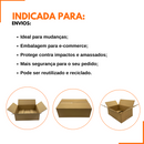 Caixa de Papelão Grande SemiKraft 30x20x10