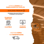 Caixa de Papelão Grande SemiKraft 60x40x50