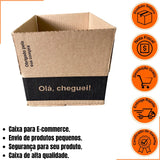 Caixa de Papelão Kraft 19x16x7