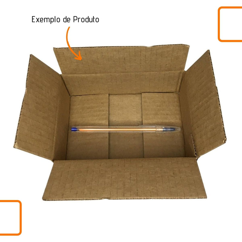 Caixa de Papelão Kraft 16x11x6