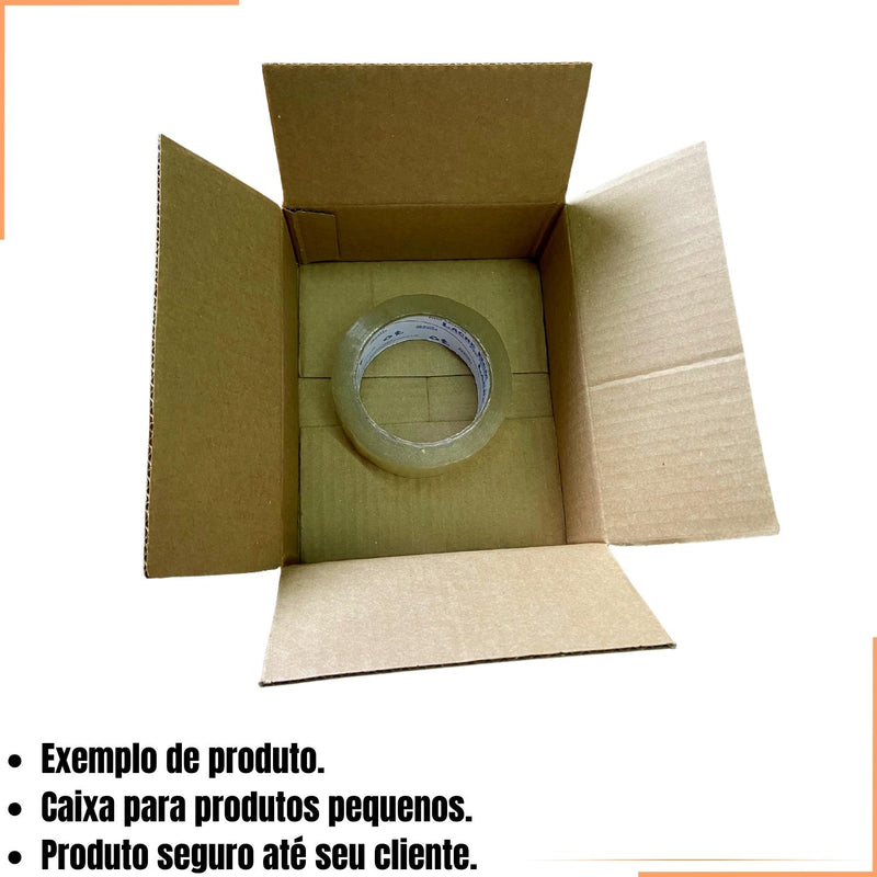 Caixa de Papelão Kraft 19x16x7