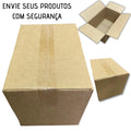 Caixa de Papelão Grande SemiKraft 30x20x10