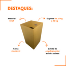 Caixa de Papelão Kraft 50x50x90