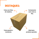 Caixa de Papelão Kraft 60x40x50
