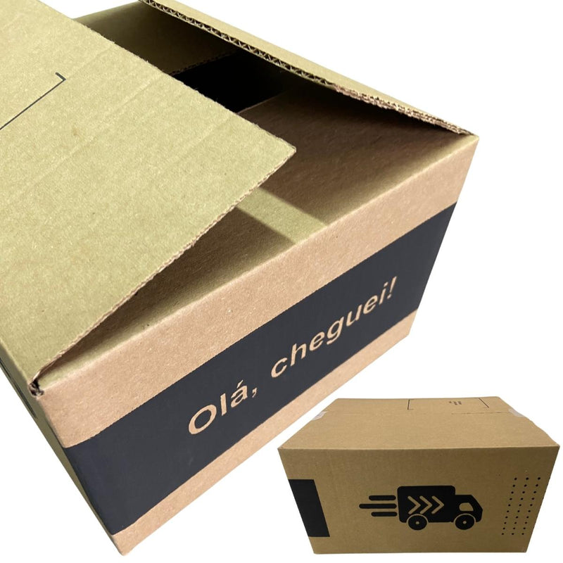 Caixa de Papelão Kraft 30x25x15 OLA