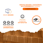 Caixa de Papelão Grande SemiKraft 60x40x50