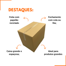 Caixa de Papelão Grande SemiKraft 60x40x50