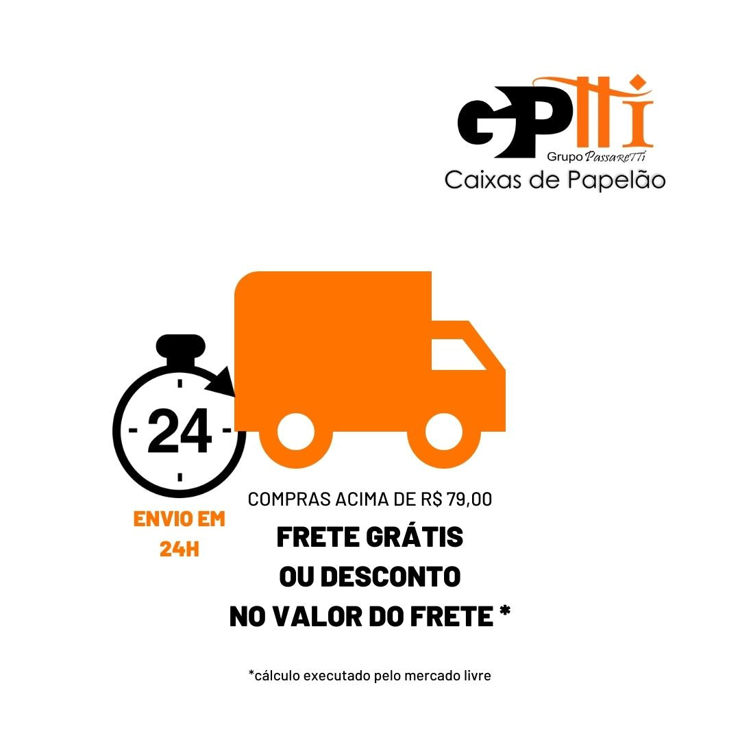 Caixa de Papelão montável 16x11x5