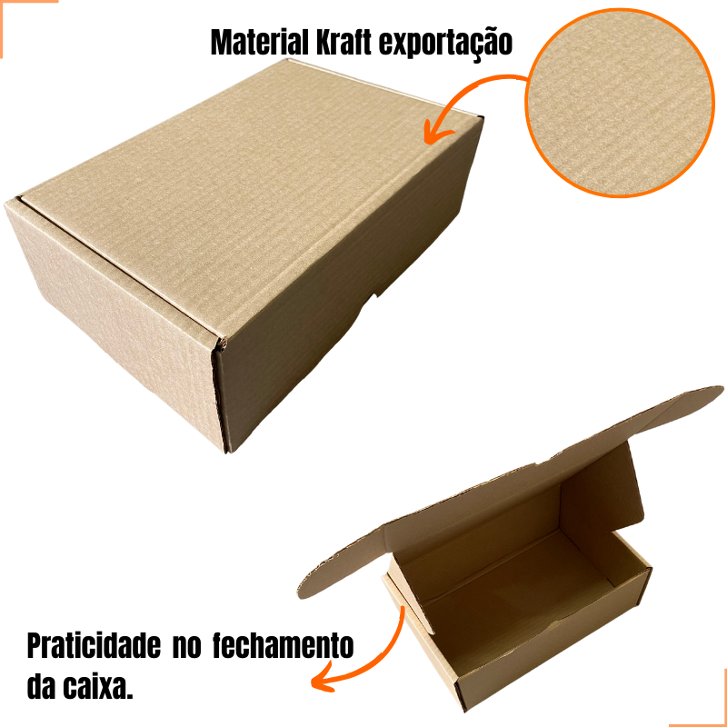 Caixa de Papelão montável 27x18x9