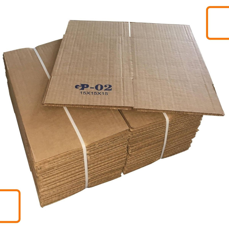 Caixa de Papelão SemiKraft 15x15x15