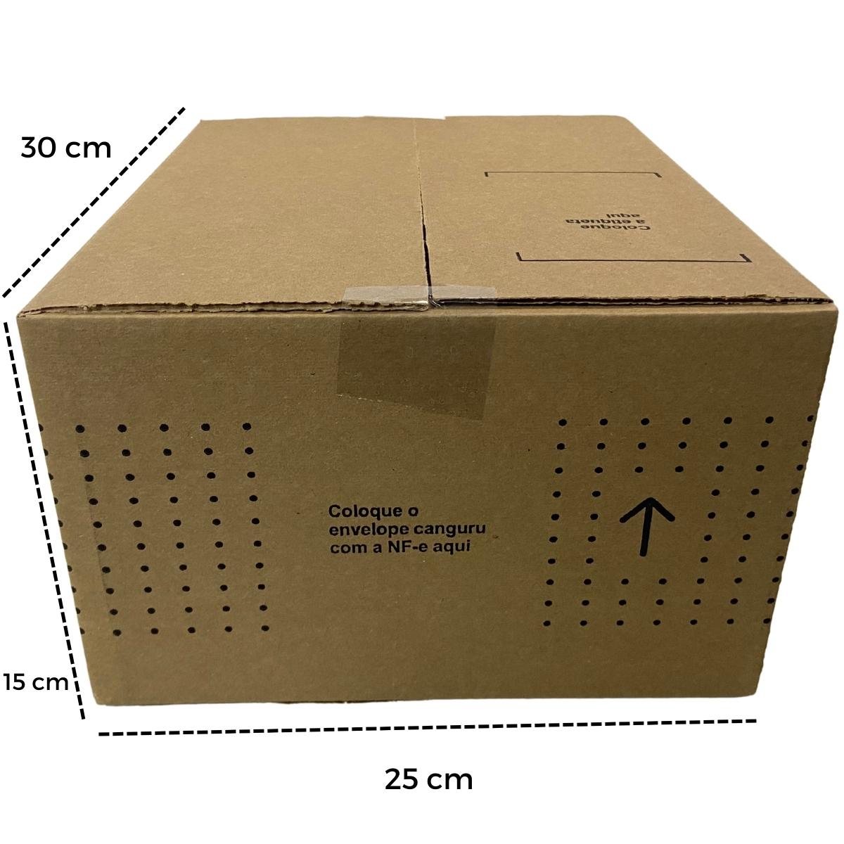 Caixa de Papelão Kraft 30x25x15 OLA
